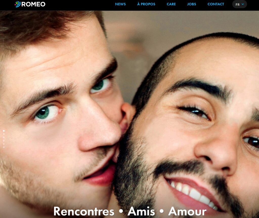 romeo page accueil